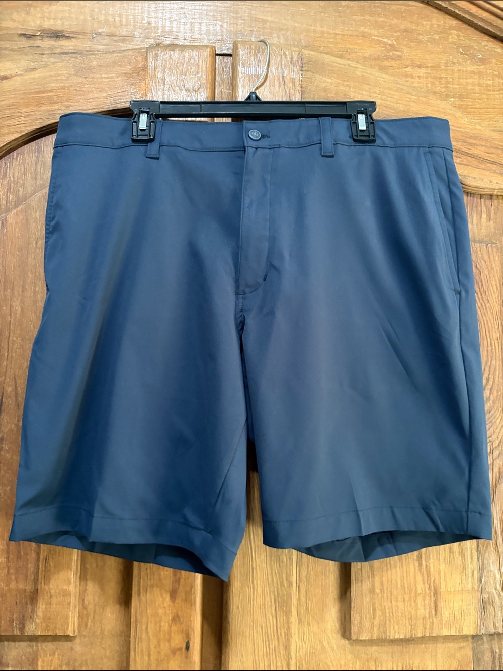 Hogan Men’s Navy Flat-Front Performance Shorts